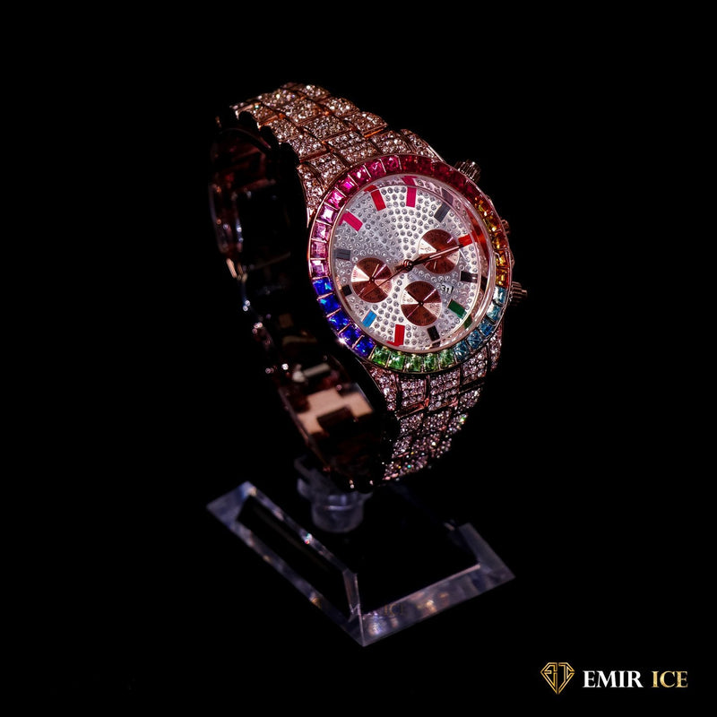 MONTRE EMIR WATCH V8 OR ROSE Bijouterie Bijoux Diamant Emirice.com