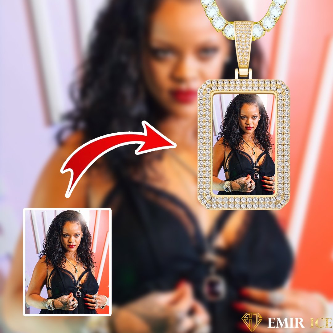 CUSTOM PHOTO HOLDER PENDANT NECKLACE V2