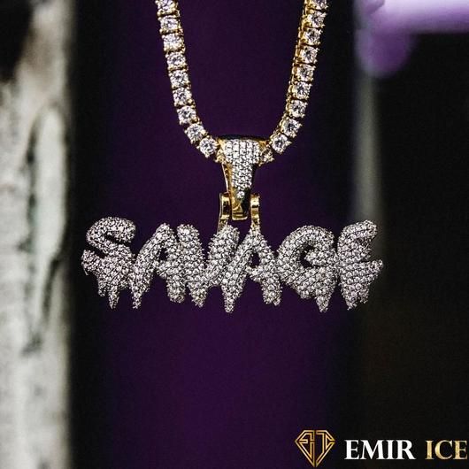 COLLIER PENDENTIF SAVAGE - Emirice.com