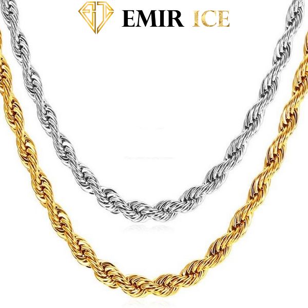 OFFERT AVEC VOTRE PENDENTIF - COLLIER TORSADÉ 50CM - Emirice.com