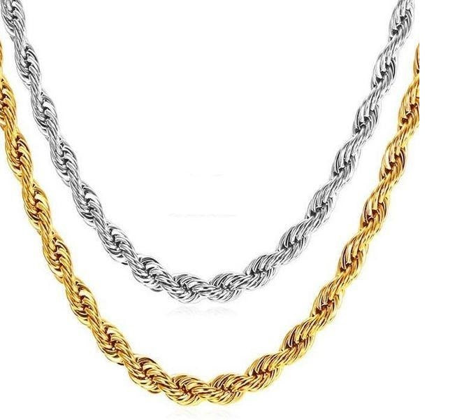 OFFERT AVEC VOTRE PENDENTIF - COLLIER TORSADÉ 60CM - Emirice.com